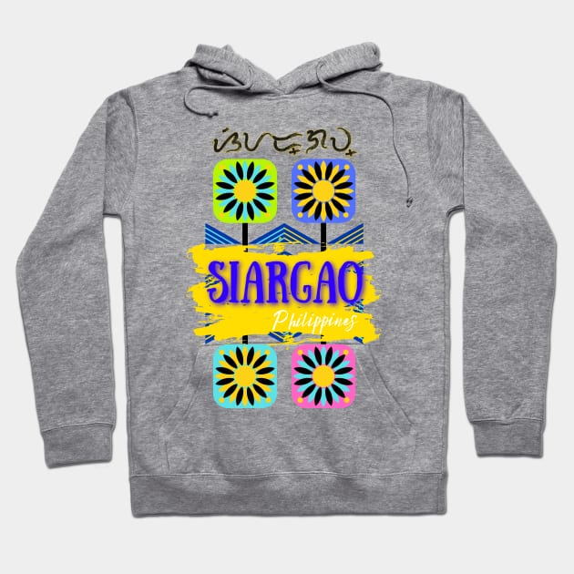 Baybayin word Siargao Hoodie by Pirma Pinas